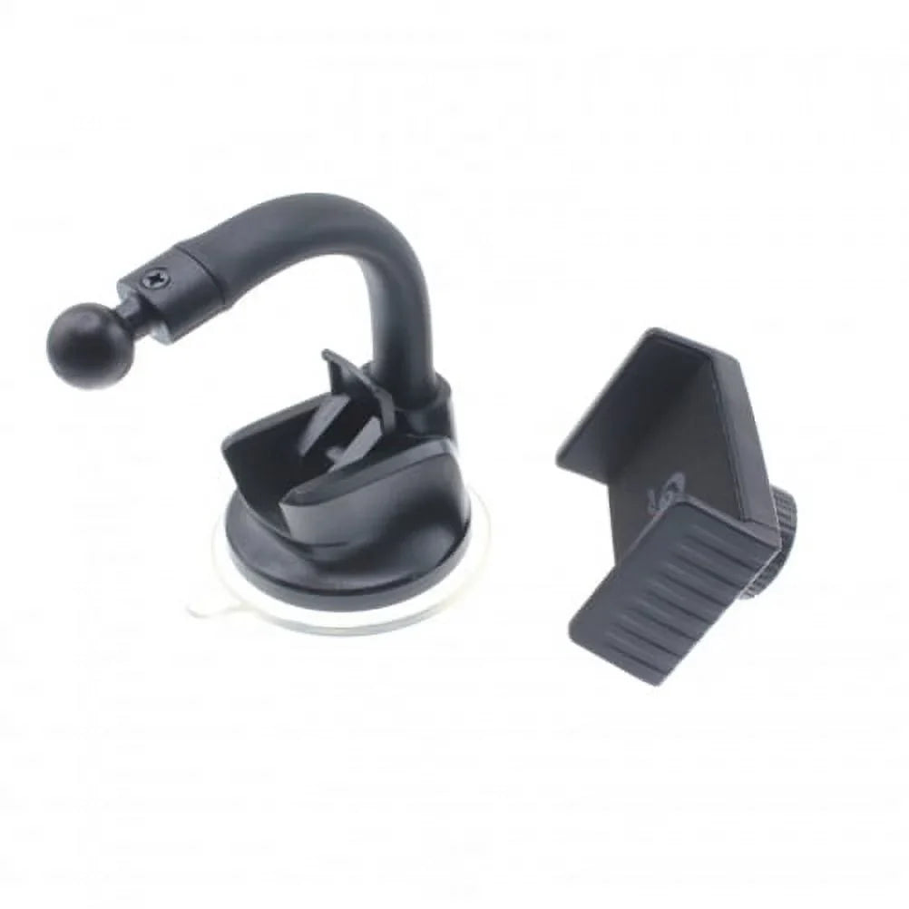 Windshield Dash Car Mount w Type-C 3.1A Charger A7R for Blackberry KEYone, Key2 LE - BLU G9, Vivo XI Plus 5 - CAT Size61 Size48c - Coolpad Legacy - Essential Phone (PH-1) - Google Pixel XL 3a XL 3