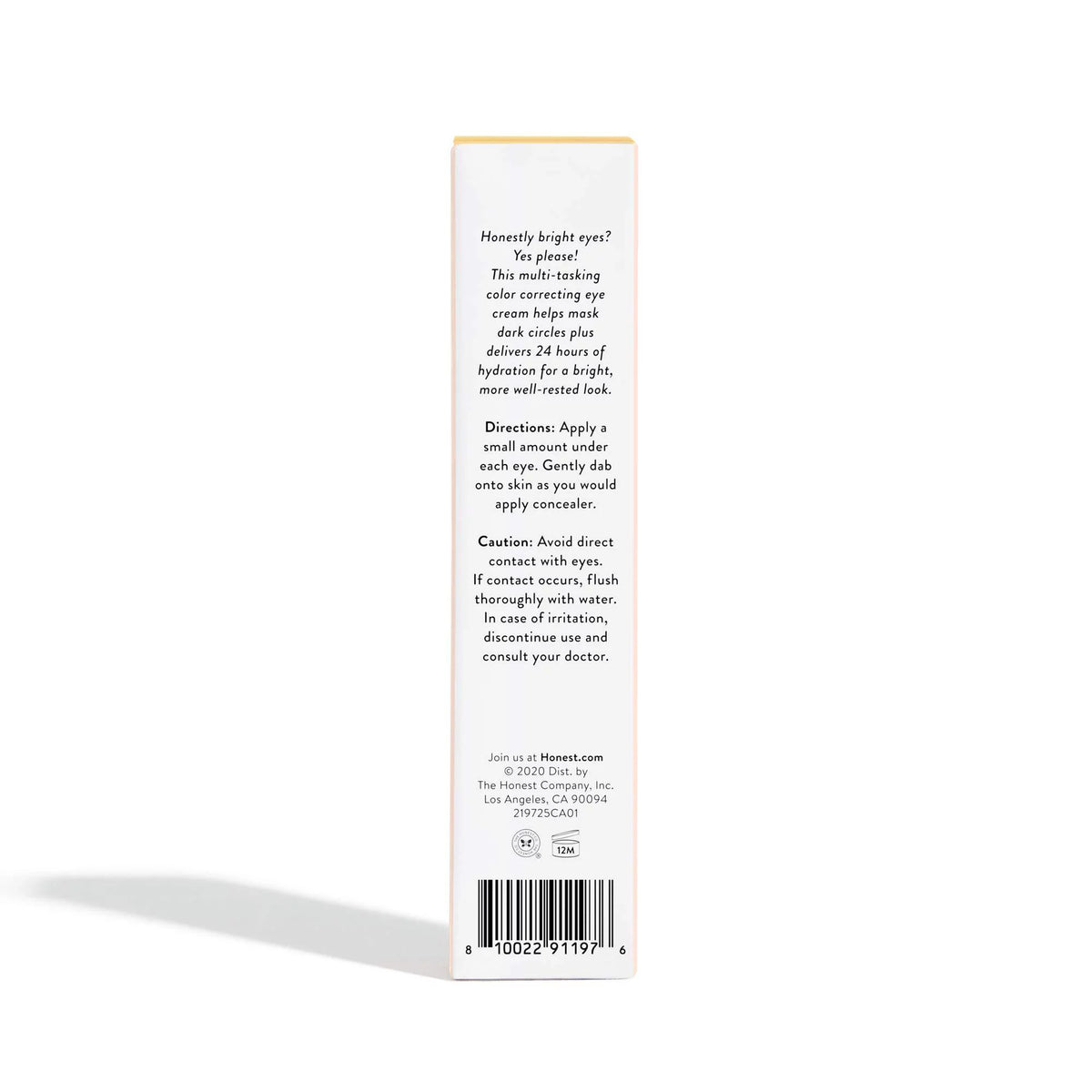 Honestly Bright Eyes Tinted Eye Cream - Sizeandstone