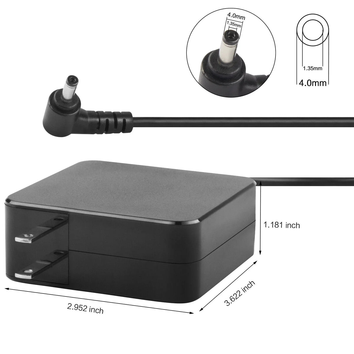 65W AC Adapter Charger for Asus X540 X553 Zenbook UX305 UX21A UX31A UX32A Sizeeries