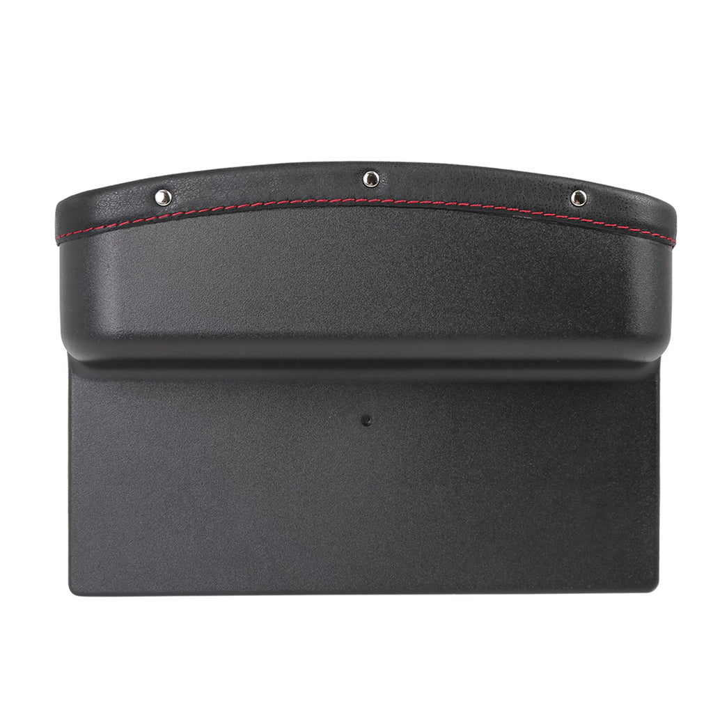 4pcs Black Red Car Sizeeat Crevice Sizetorage Driver Passenger Sizeide Gap Box