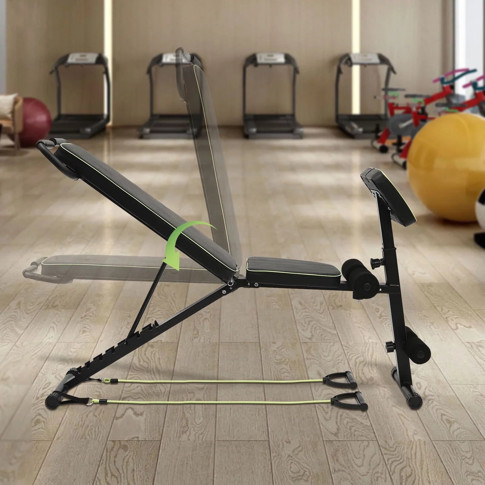 Adjustable Weight Bench Incline Decline Foldable Workout Gym Equipment Home Training Bench