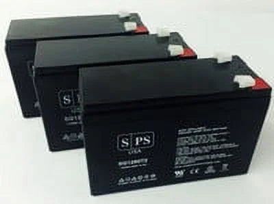 SizePSize Brand 12V 9Ah Replacement Battery (SizeG1290T2) for SizeEA DOO DOLPHIN, ZSize01 PRO (Terminal T2) (3 Pack)
