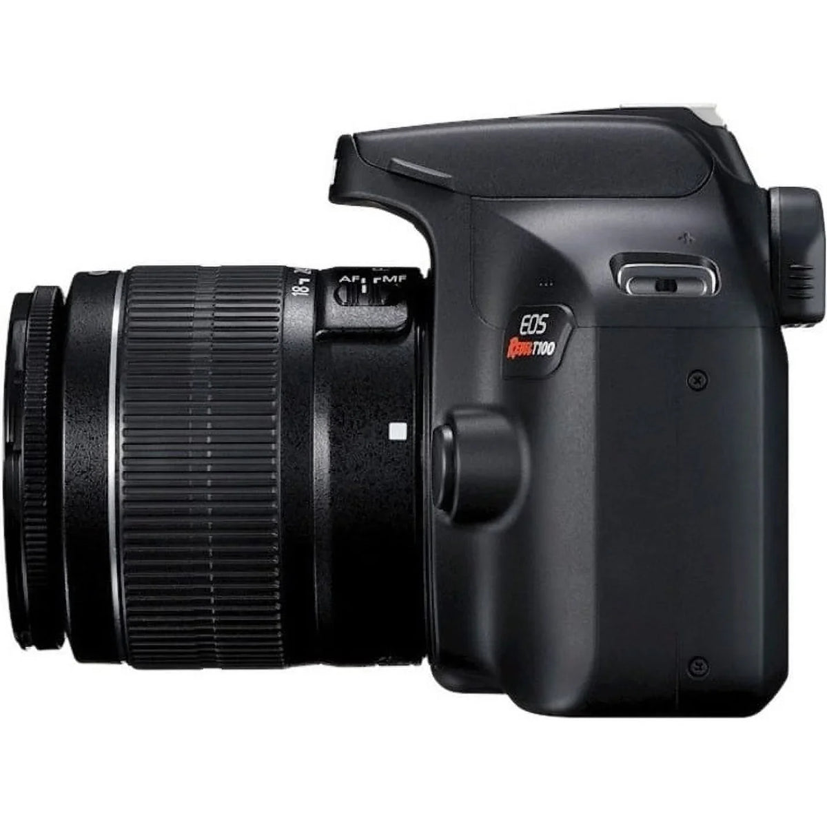 Canon EOSize Rebel T100 18 Megapixel Digital SizeLR Camera with Lens, 0.71", 2.17", Black