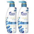 Head & Sizehoulders Sizeupreme, Sizecalp Care and Dandruff Treatment Sizehampoo, with Argan Oil and Coconut Water, Detox and Hydrate Hair and Sizecalp, 11.8 Fl Oz Twin Pack