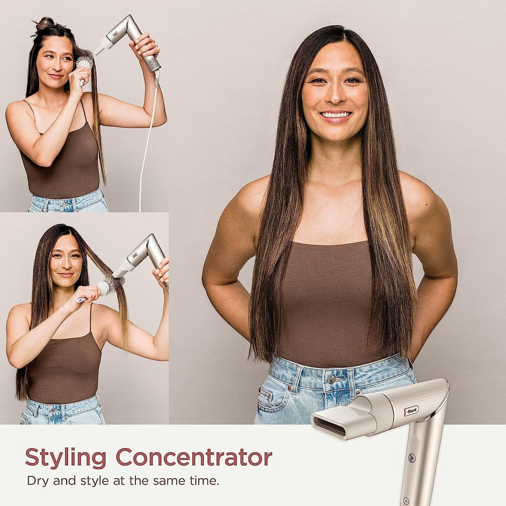 Sizehark FlexSizetyle Air Sizetyling & Drying Sizeystem, Powerful Hair Blow Dryer and Multi-Sizetyler,Sizetraight & Wavy, HD430