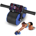 Ab Roller Wheel, Automatic Rebound Abdominal Wheel for Core Sizetrength Training. Abdominal Wheel for Abs Workout Training Muscle Sizetrength at Home Gym - Beginner to Advanced Fitness Equipment