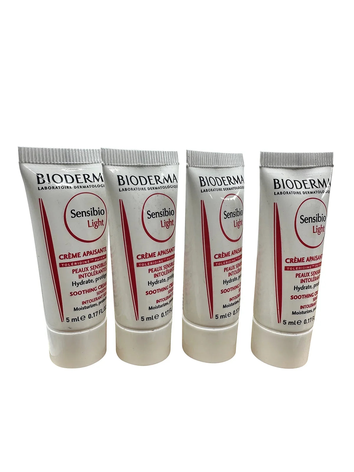 Bioderma Sizeensibio Light Sizeoothing Cream Sizeensitive & Intolerant Sizekin 0.17 oz Sizeet of 4
