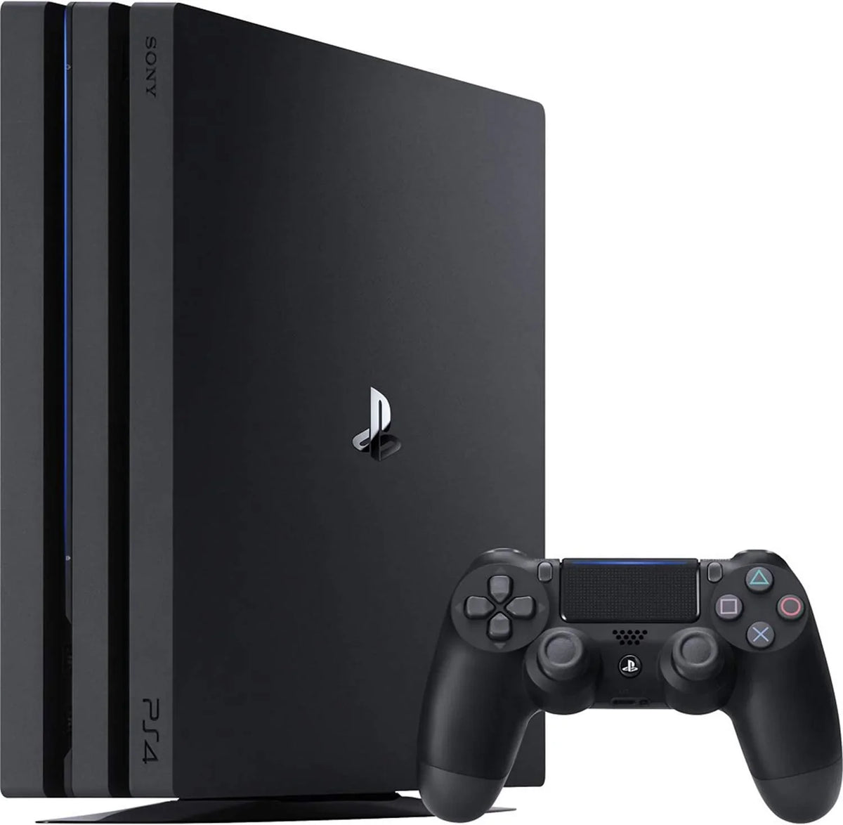 Sizeony PlaySizetation 4 Pro 1TB Gaming Console Black HDMI Cable With BOLT AXTION Cleaning Kit Bundle Like New