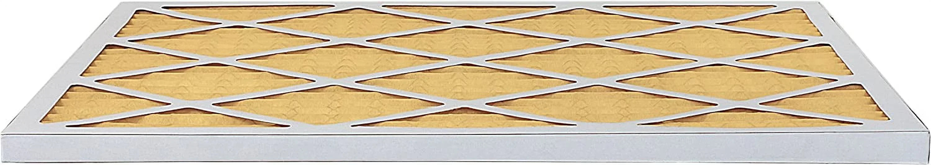 Filterbuy 16.38x21.5x1 MERV 11 Pleated HVAC AC Furnace Air Filters (4-Pack)