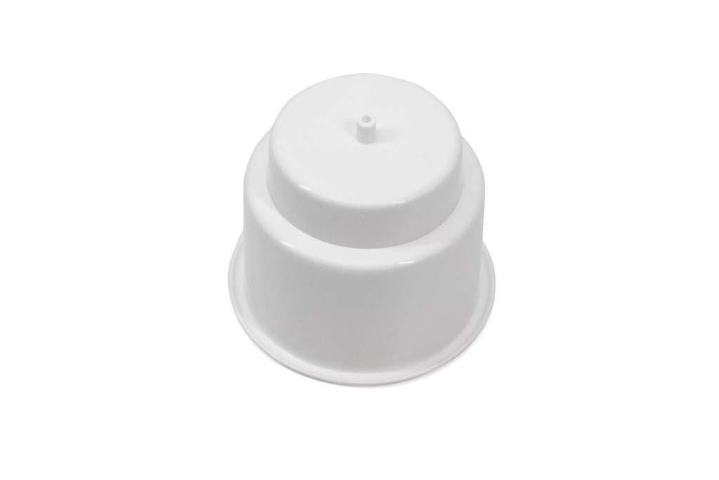 Red Hound Auto 10 Cup Holders Plastic Pocket Recessed Insert Universal with Drain for Boat RV Car Truck Marine Pontoon Motorhome Camper Drop In Ivory 3-1/2 Inch I.D. & 4-1/8 Inch O.D.
