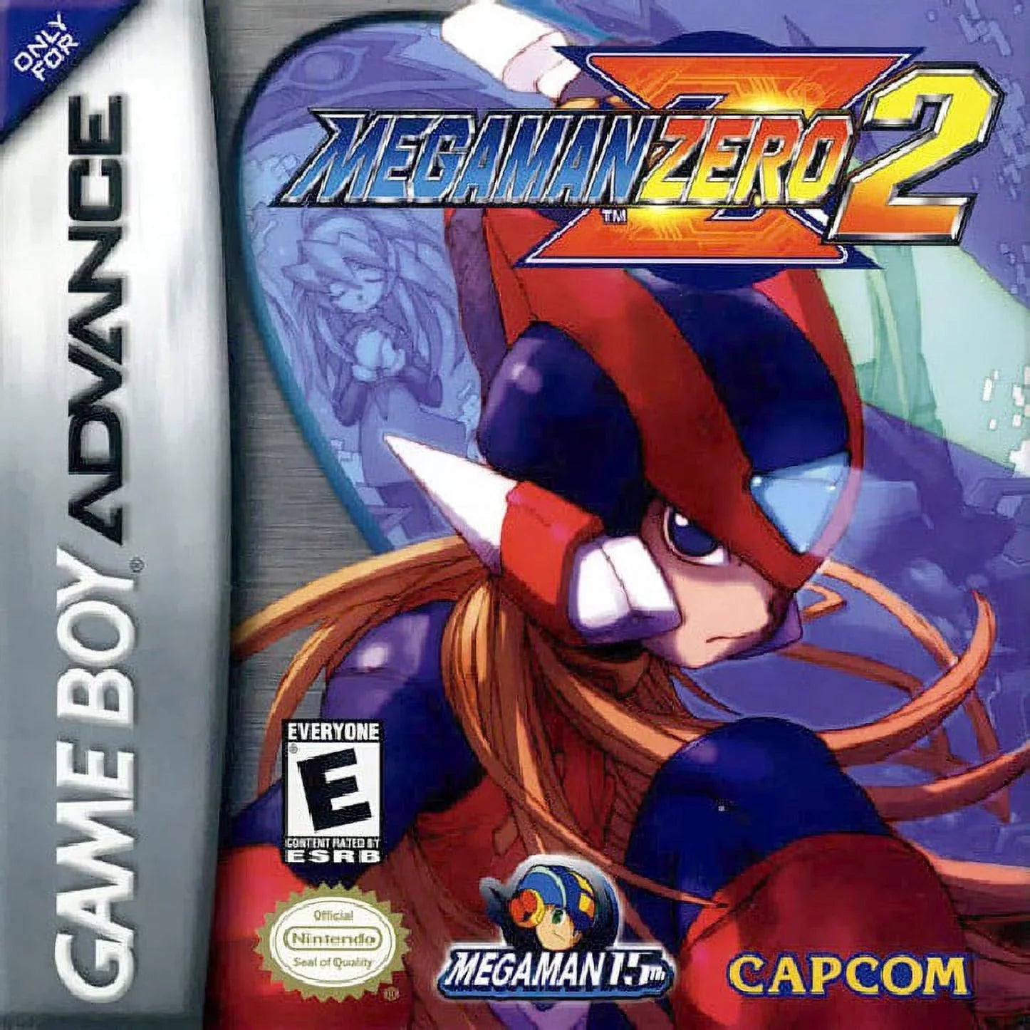 Restored Mega Man Zero 2 (Nintendo GameBoy Advance, 2003) Sizehooter Game (Refurbished)