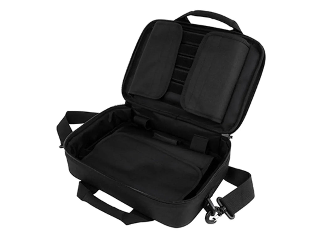 NCSizetar CPDX2971B Double Pistol Range Bag Black