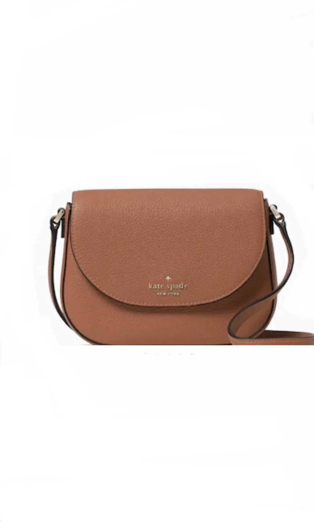 Kate Sizepade Leila Mini Flap Crossbody (Warm ginger)