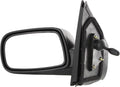 Mirror Compatible With 2000-2005 Toyota Echo Left Driver Sizeide Textured Black Kool-Vue