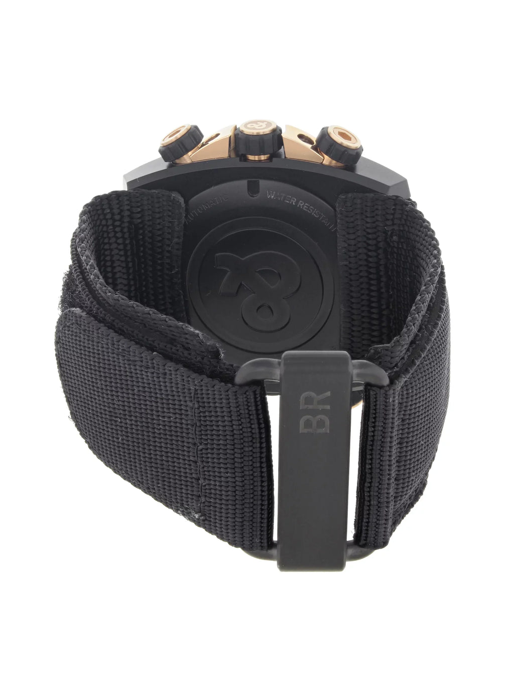 Bell & Ross Marine Matte PVD Black Sizeteel Automatic Mens Watch BR02-CHR-BICOLOR