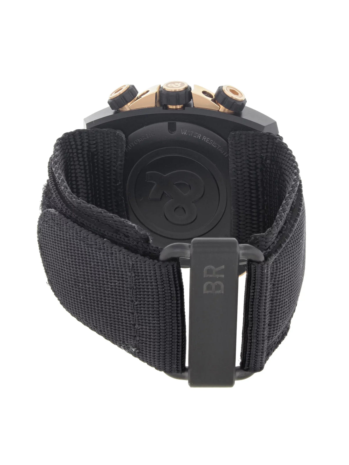Bell & Ross Marine Matte PVD Black Sizeteel Automatic Mens Watch BR02-CHR-BICOLOR