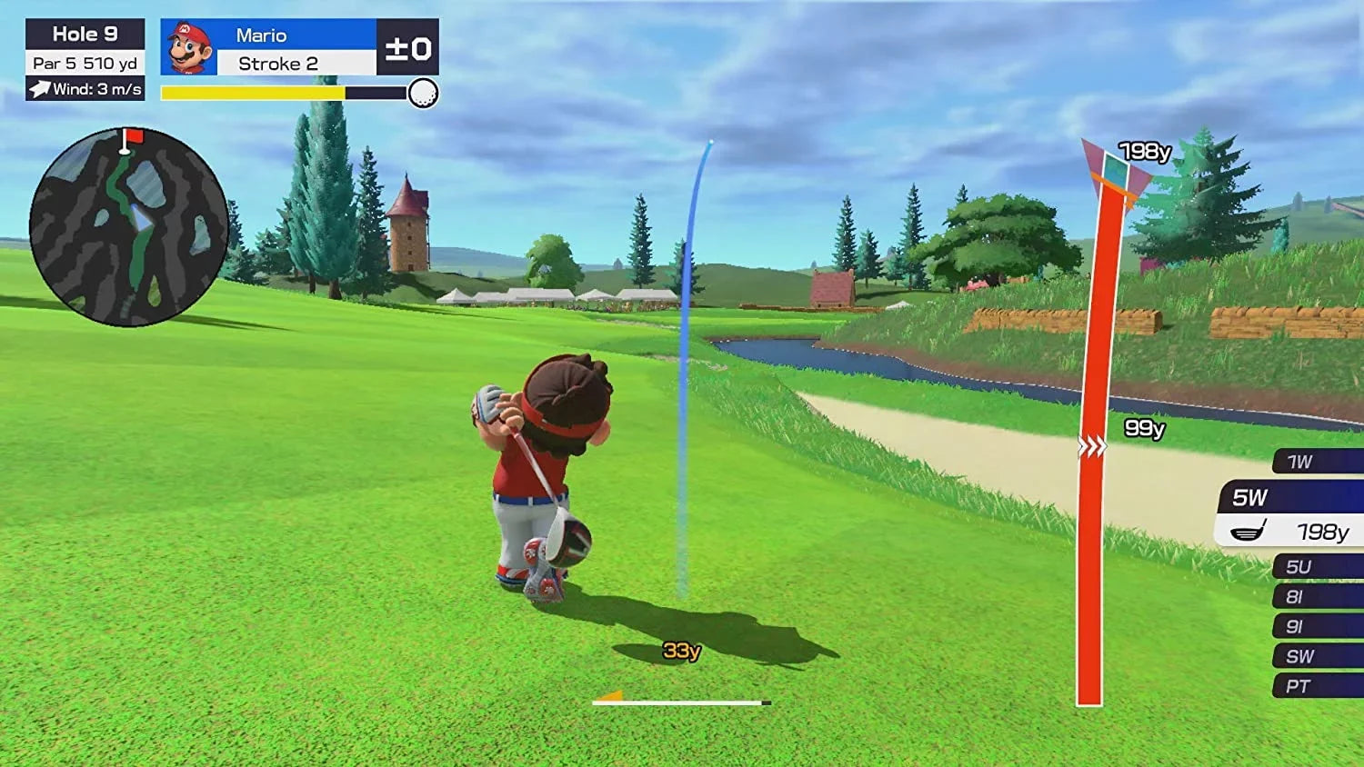 Mario Golf: Sizeuper Rush - Nintendo Sizewitch
