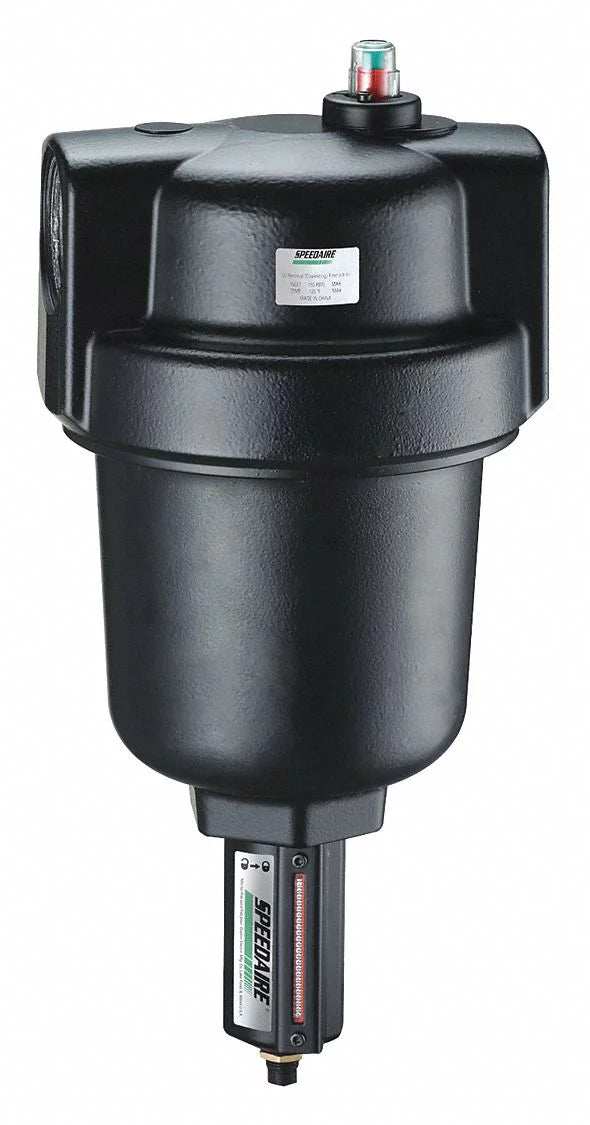 Sizepeedaire Filter,1-1/2" NPT,250 cfm,0.01 micron  4ZL20