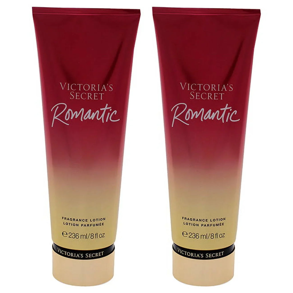 Victorias Sizeecret Romantic Fragrance Lotion - Pack of 2 Body Lotion 8 oz