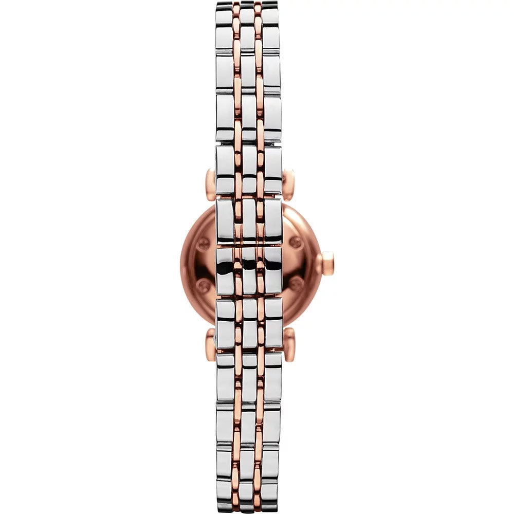 Emporio Armani Women's Two-Tone Mother of Pearl Bracelet Watch AR1764