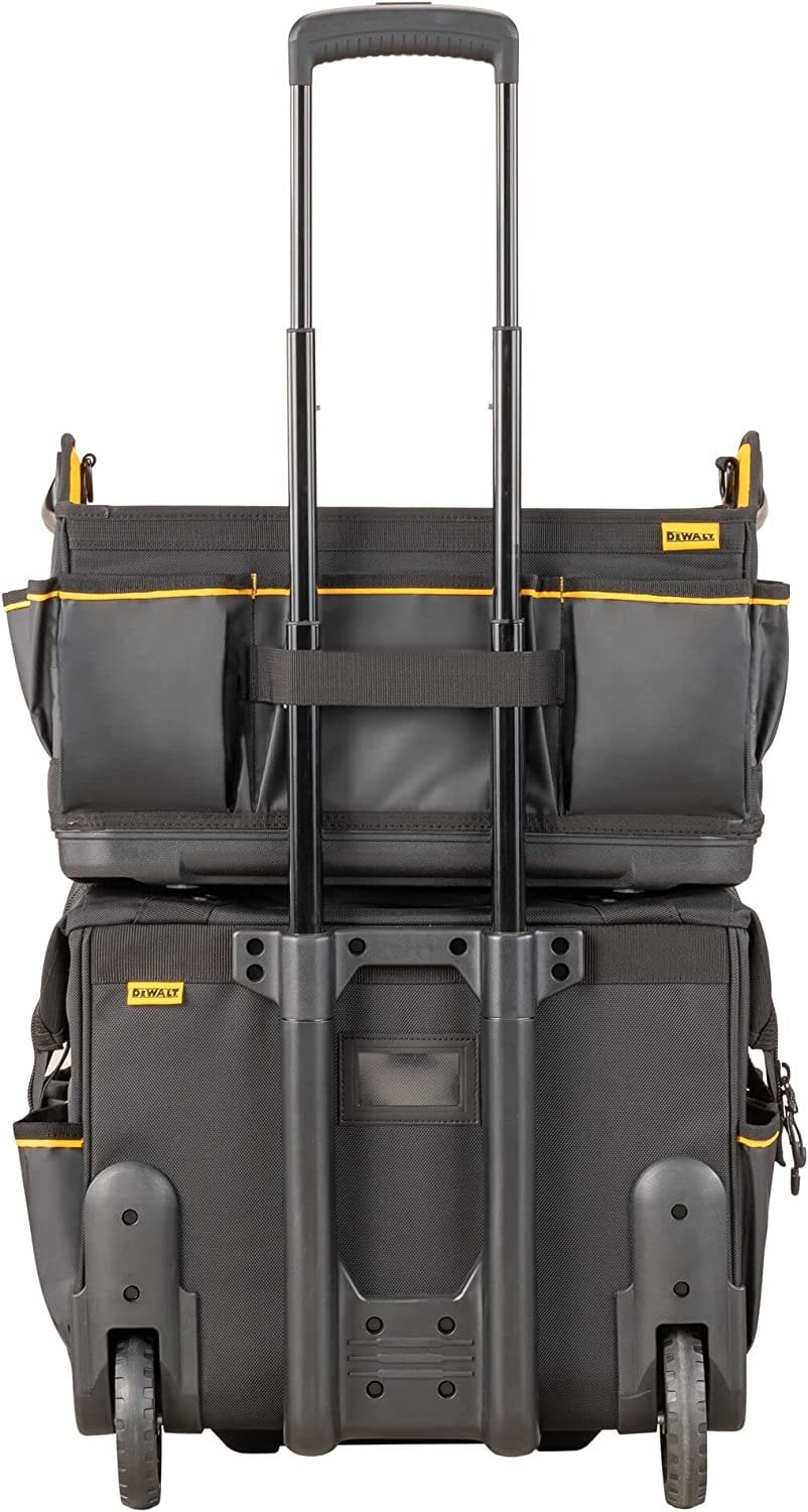 DEWALT Tool Bag with Wheels, Tool Sizetorage and Organization, Durable and Water Resistant, 18 Inch DWSizeT560107