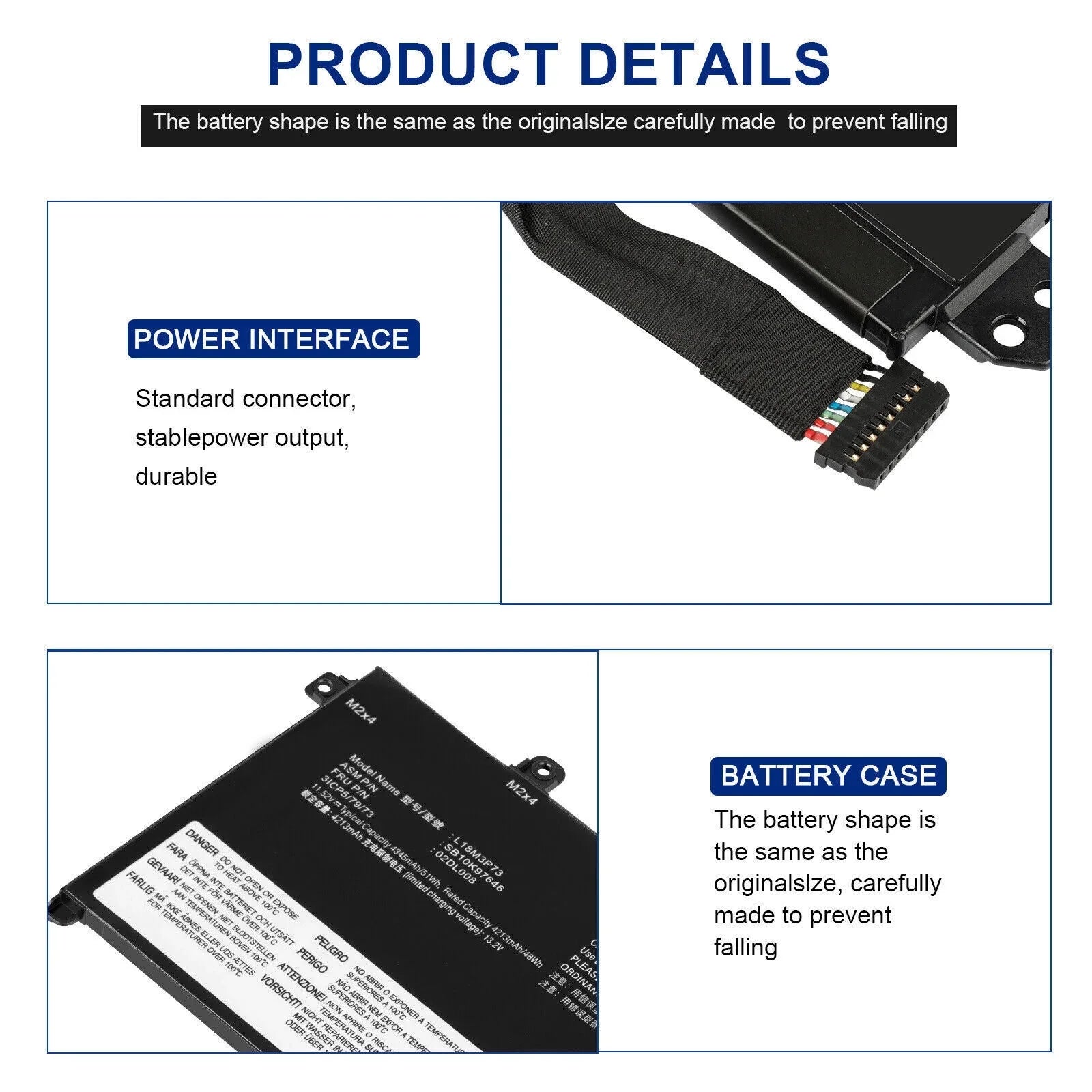 New Laptop Battery For Lenovo T490 T495 P14s T14 5B10W13907 5B10W13906 L18M3P73