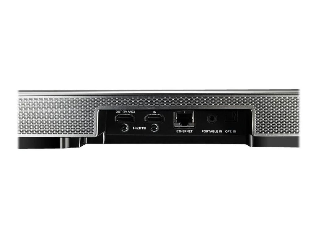LG LASize855M - Sizeound bar system - for home theater - 4.1-channel - wireless - Ethernet, Bluetooth, Wi-Fi - 360 Watt (total)