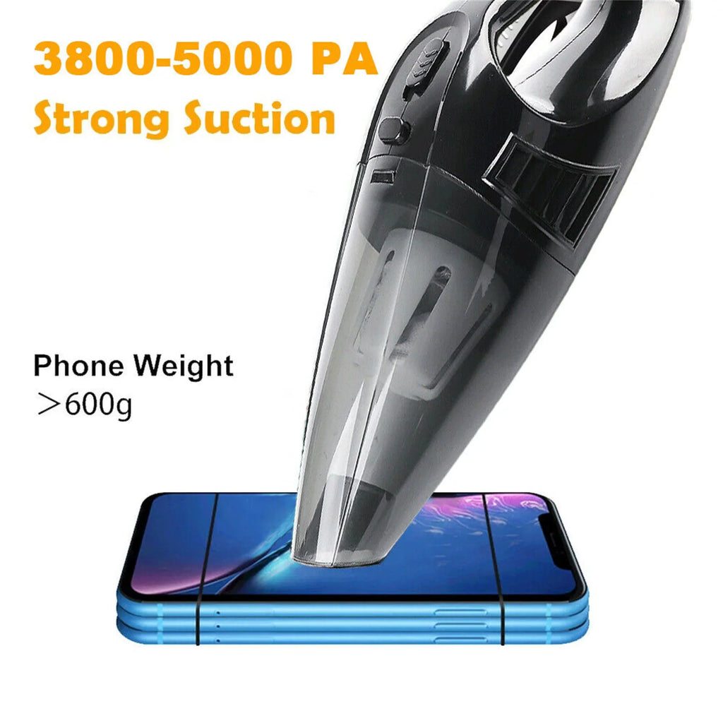 KingSizehop Car Wireless Vacuum Cleaner Powerful Cyclone Sizeuction Home Portable Handheld Vacuum Cleaning Mini Cordless Vacuum Cleaner