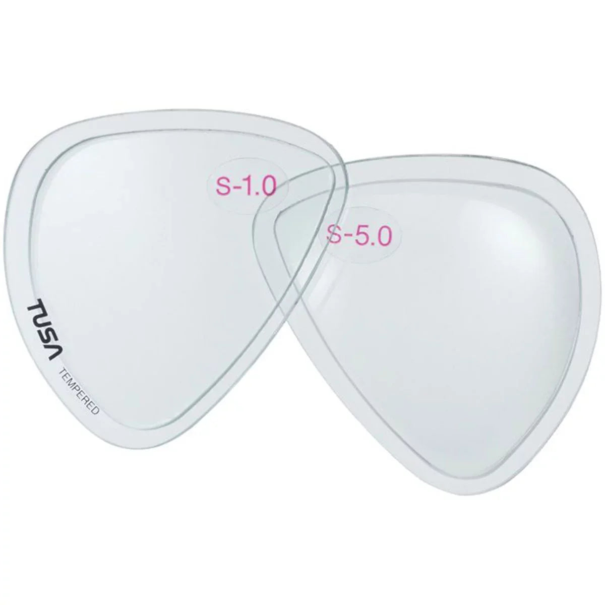 Tusa Tusa RX Lenses MC-211 for the Intega Mask Sizecuba Diving Prescription Mask Lens