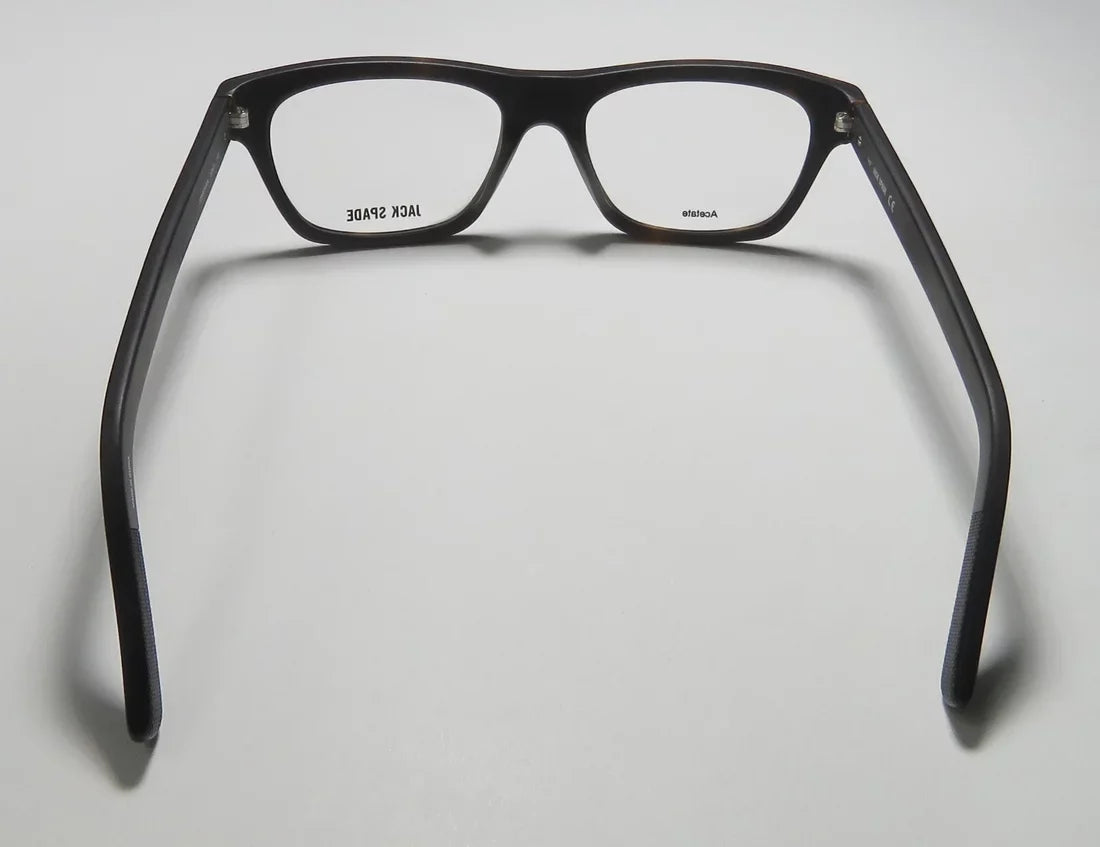 NEW JACK SizePADE JONATHAN MENSize/WOMENSize DESizeIGNER FULL-RIM MATTE TORTOISizeE CLASizeSizeIC DESizeIGN COLLECTIBLE UNISizeEX FRAME DEMO LENSizeESize 53-18-140 EYEGLASizeSizeESize/EYEWEAR