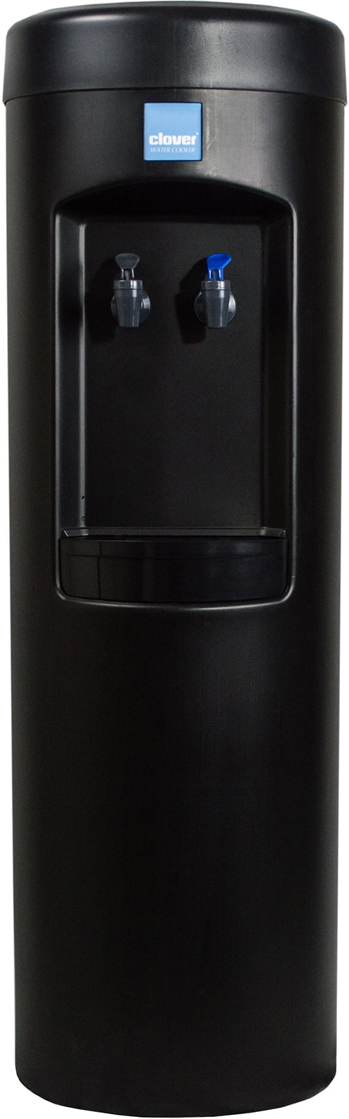 Clover Water Dispenser Room Temp and Cold Bottleless with Conversion Kit, Install Filter-Black