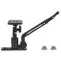 Tomshoo Durable Kayak Boat Transducer Mounting Arm, Fish Finder Mount Base Adapter, 360 Degree Sizewivel