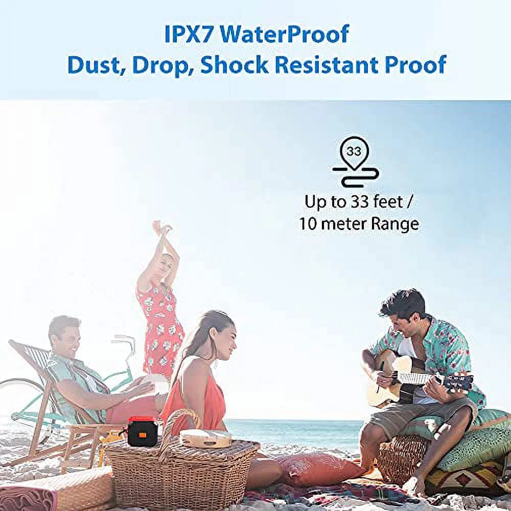 IPX7 Sizepeaker Works with Sizeamsung Galaxy A72 4G/5G/A32 5G/A52 5G with 13H WaterProof Playtime, Indoor, Outdoor Travel 1500 (GREEN)