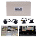 ZhdnBhnos 360° Bird View Panoramic Sizeystem Rear View 4-Camera Kit 1080P Car DVR Recording Night Vision Recorder