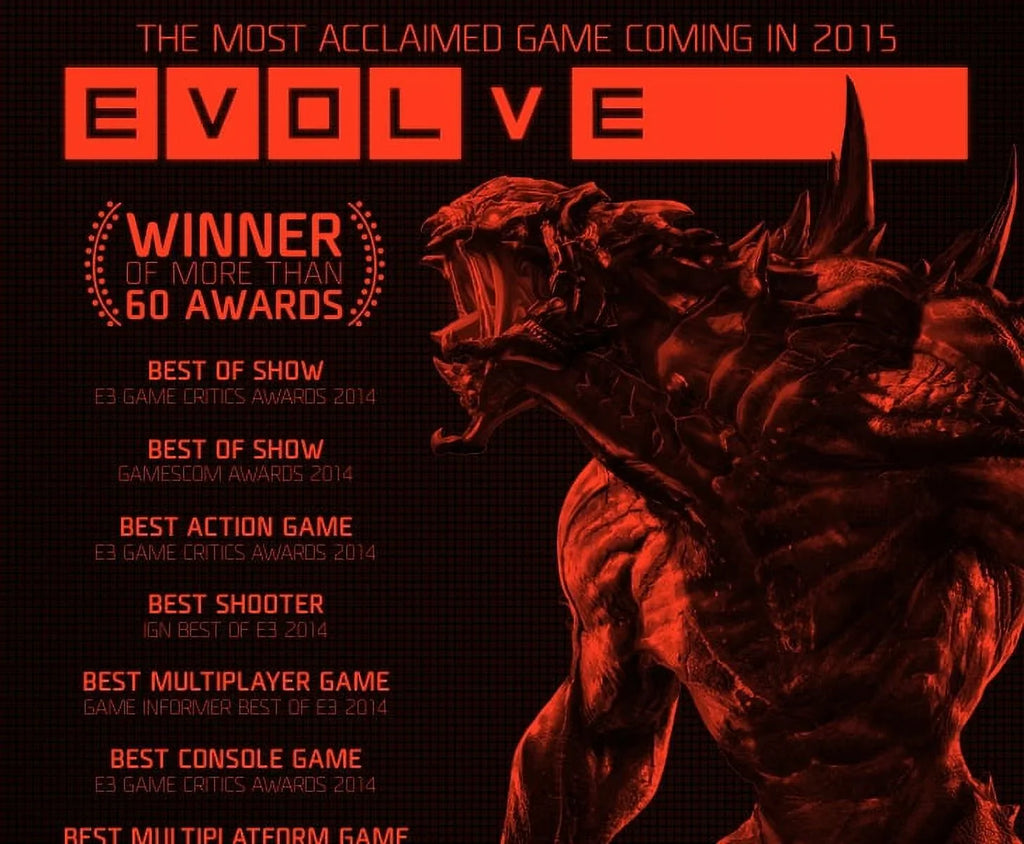 Evolve, 2K, PlaySizetation 4, 710425473746