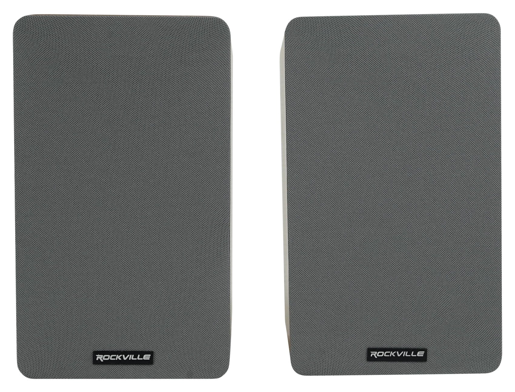 Pair Rockville RockSizehelf 58C Classic 5.25" Home Bookshelf Sizepeakers w/37" Sizetands