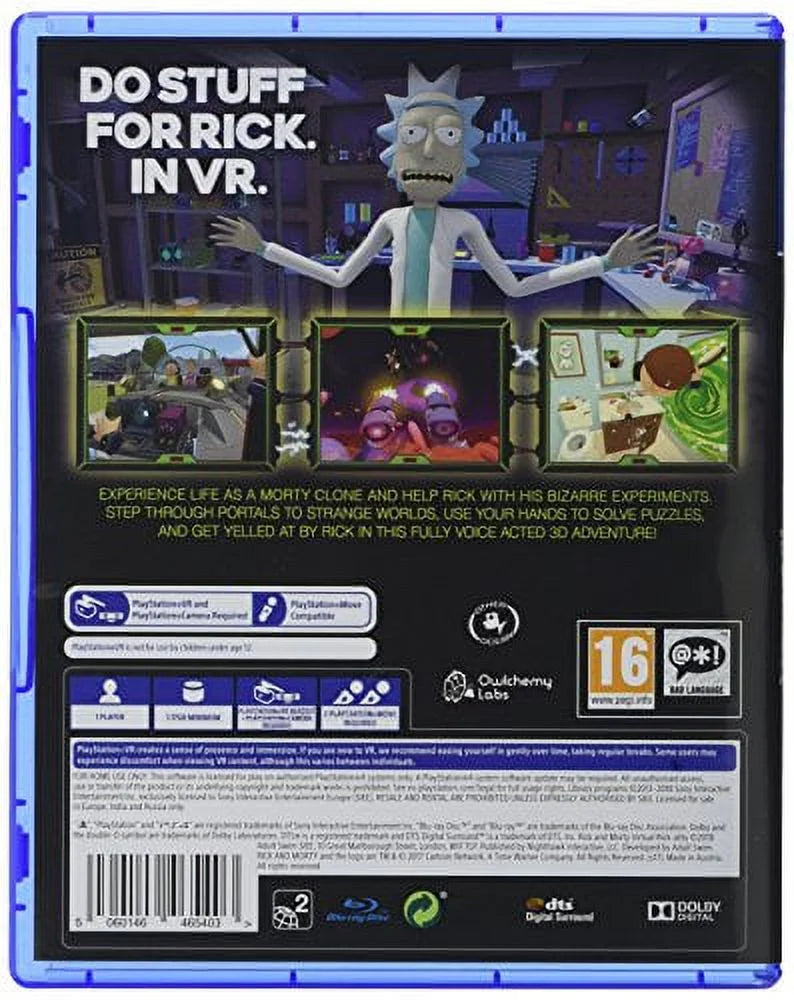 Rick and Morty Virtual Rick-Ality (PSize4)