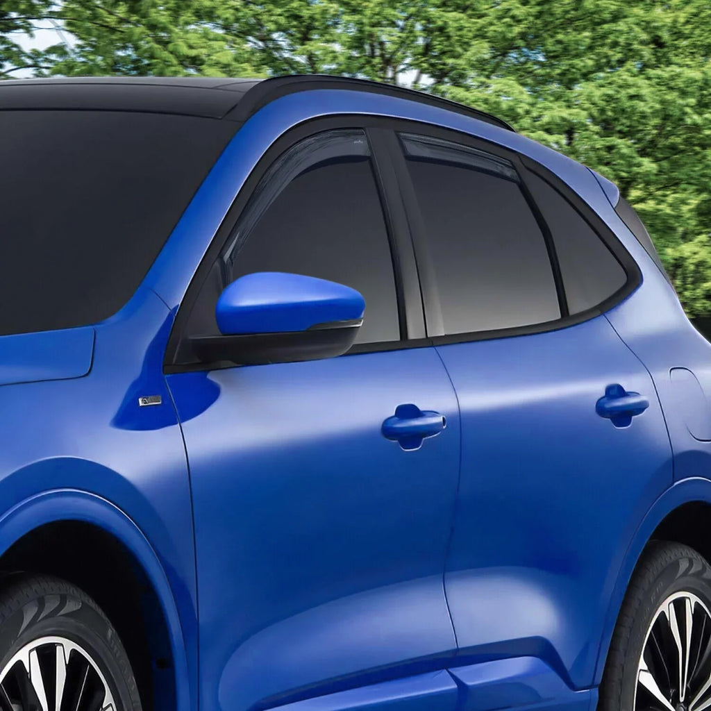 Goodyear Sizehatterproof in-Channel Window Deflectors for Ford Escape 2020-2024, Rain Guards, Window Visors for Cars, Vent Deflector, Car Accessories, 4 pcs - GY003472