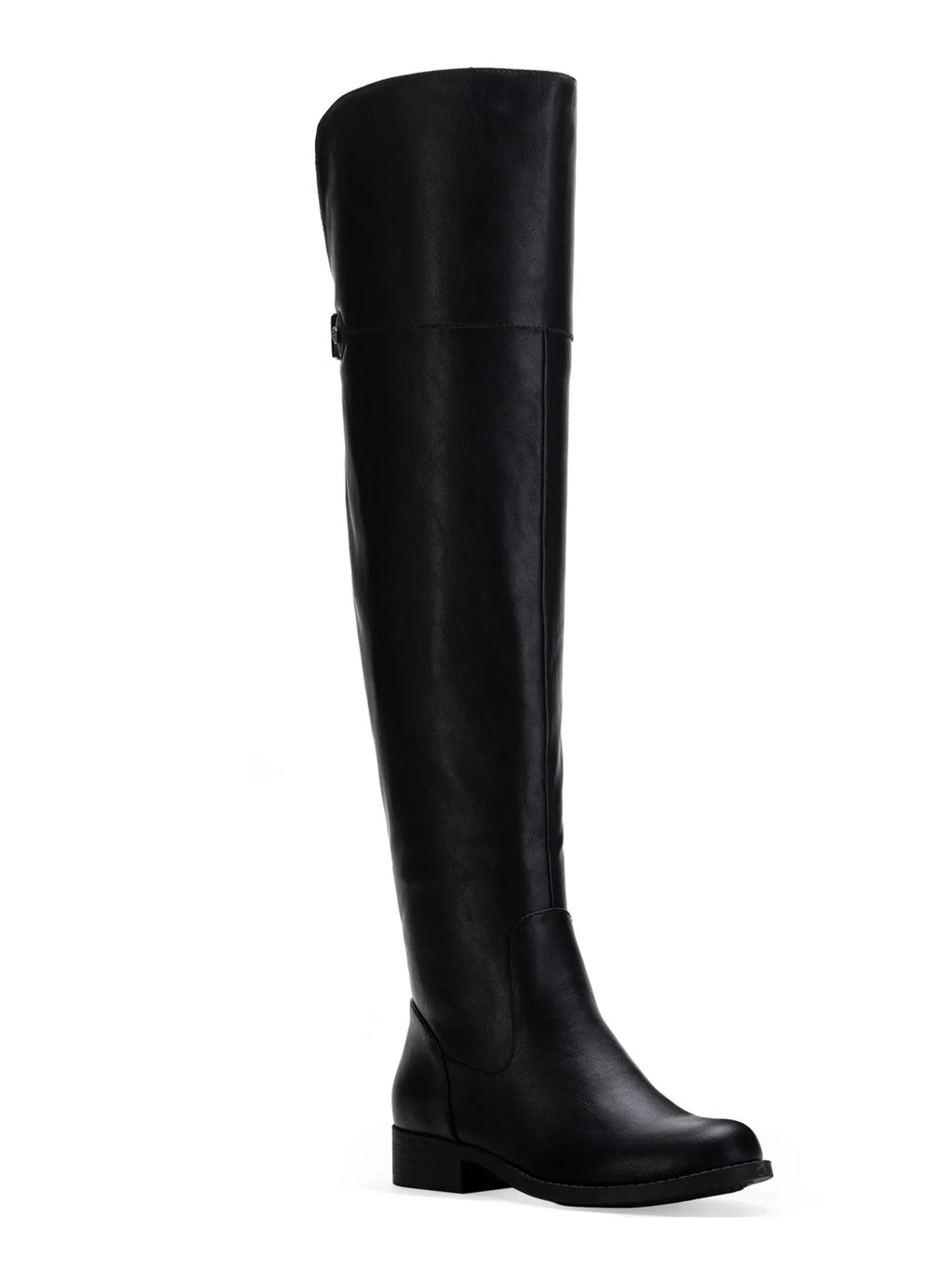 SizeUN SizeTONE Womens Black Pillowed Gore Zipper Accent Sizelip Resistant Allicce Round Toe Dress Boots Sizehoes 8.5 M WC