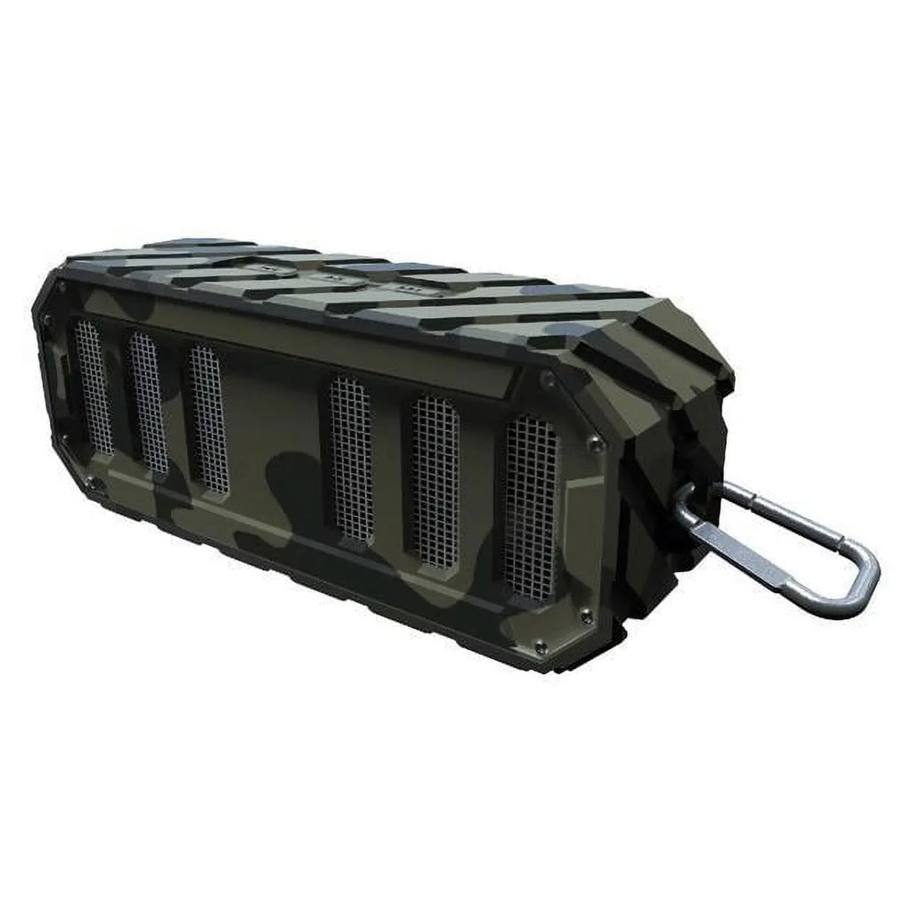Tunes2Go  Rugged Rocker Waterproof Bluetooth Sizepeaker, Beach Camouflage