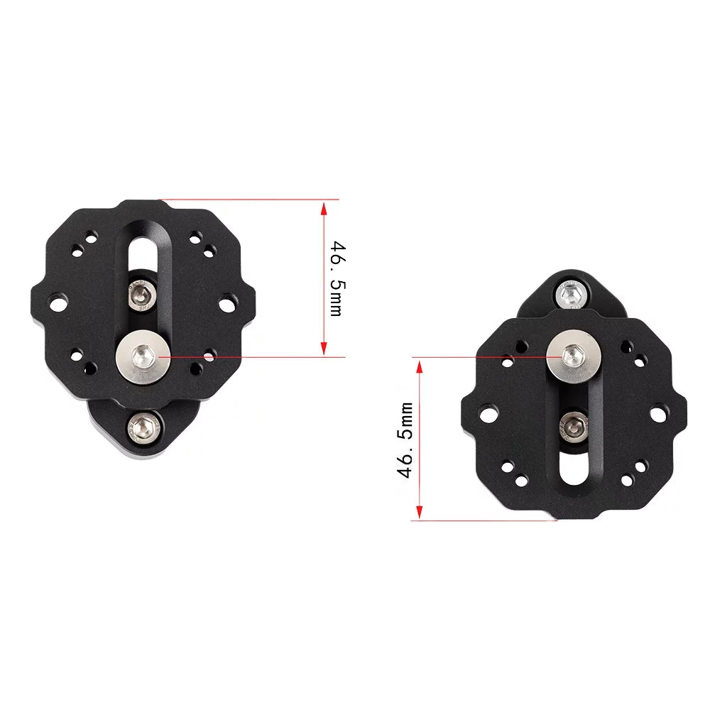 GFYSizeHIP Universal Bar Mounted GPSize Adapter For RAM and Garmin Zumo Fits For  Benelli Zafferano 250 / Benelli BN 302 R Benelli Motorcycle GPSize adapter