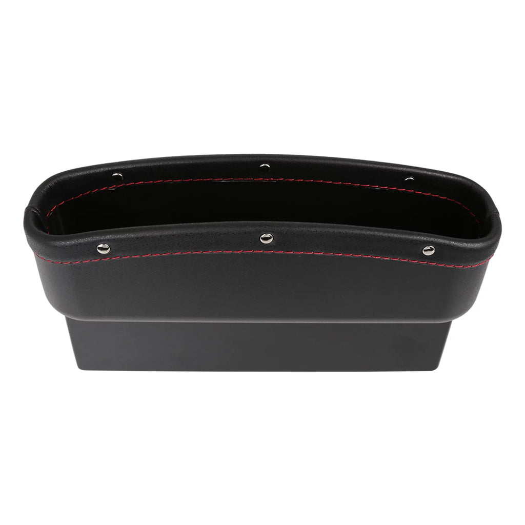 4pcs Black Red Car Sizeeat Crevice Sizetorage Driver Passenger Sizeide Gap Box