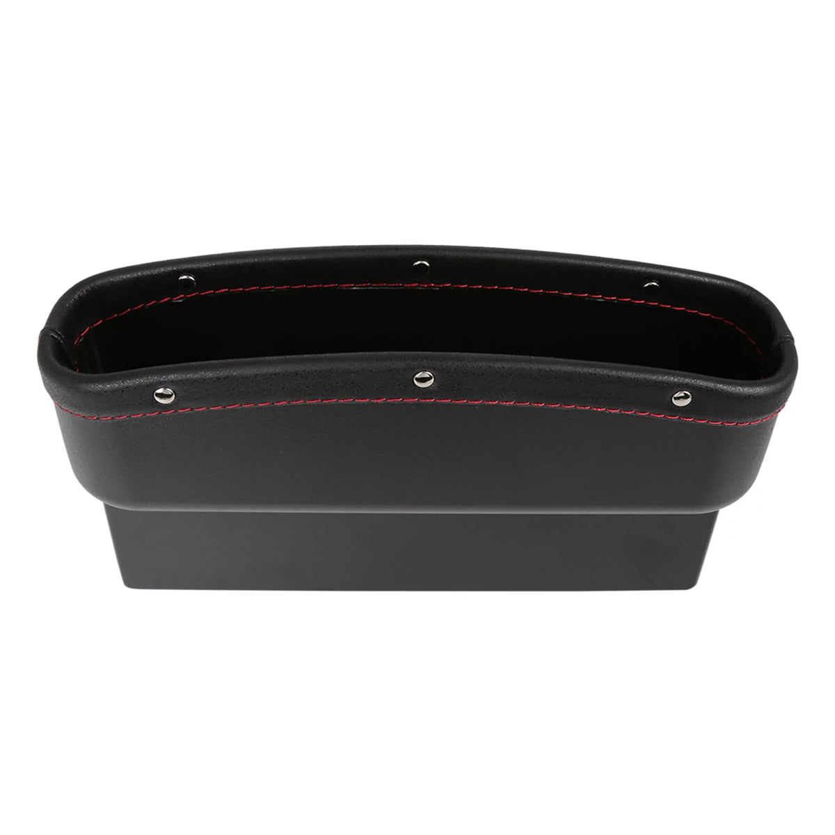 4pcs Black Red Car Sizeeat Crevice Sizetorage Driver Passenger Sizeide Gap Box