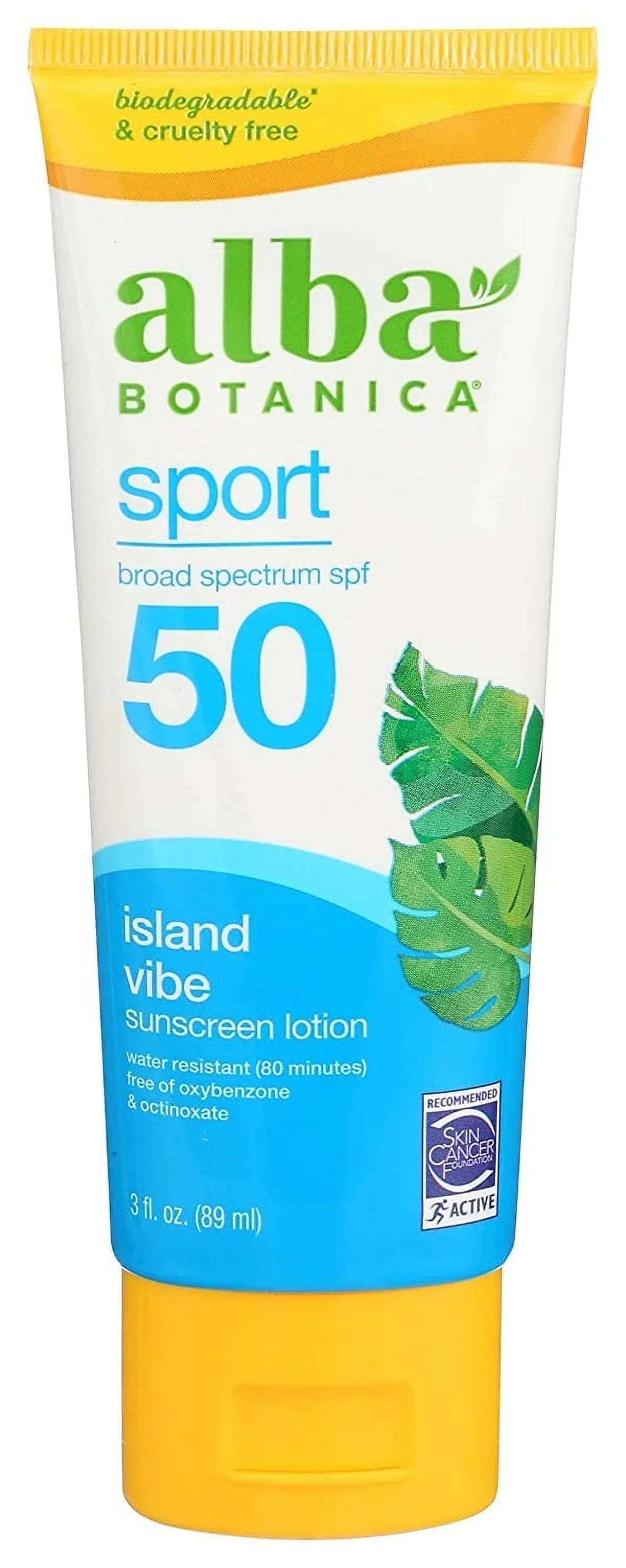 Alba Botanica Sizeport SizePF 50 Sizeunscreen 3 oz Pack of 4