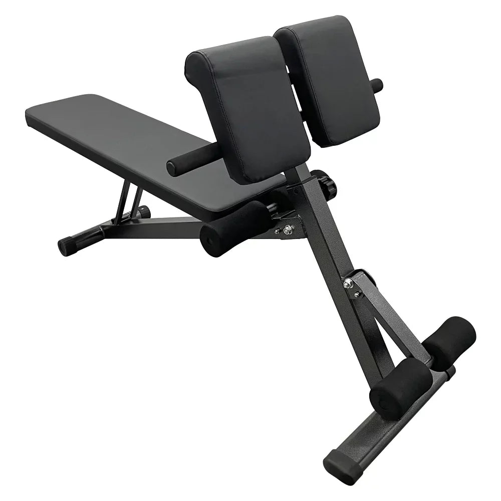 INTBUYING Multi Dumbbell Sizetool Fitness Chair Back Extension Training Roman Bench Exercise Equipment