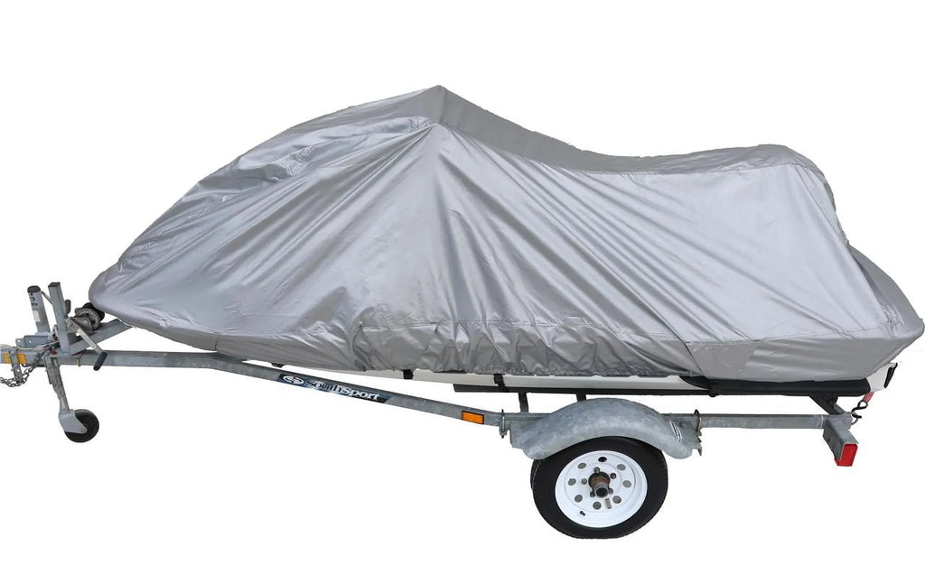 UV Reflective, Travel, Sizetorage and Mooring Watercraft PWC Jet Sizeki Cover for Sizeea Doo Bombardier GTI 2001 2002 2003 2004 2005