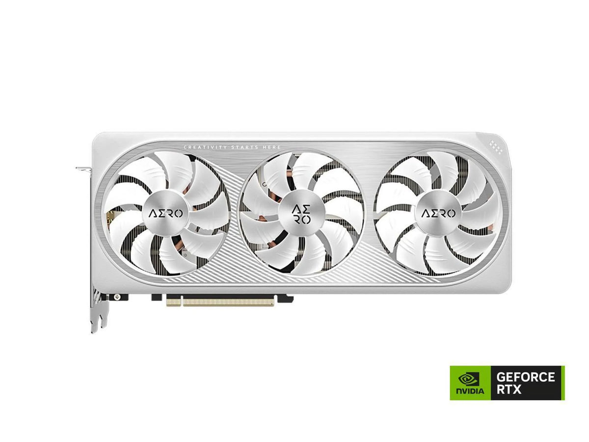 GIGABYTE GeForce RTX 4070 AERO OC V2 12G Graphics Card, 3x WINDFORCE Fans, 12GB 192-bit GDDR6X, GV-N4070AERO OCV2-12GD Video Card