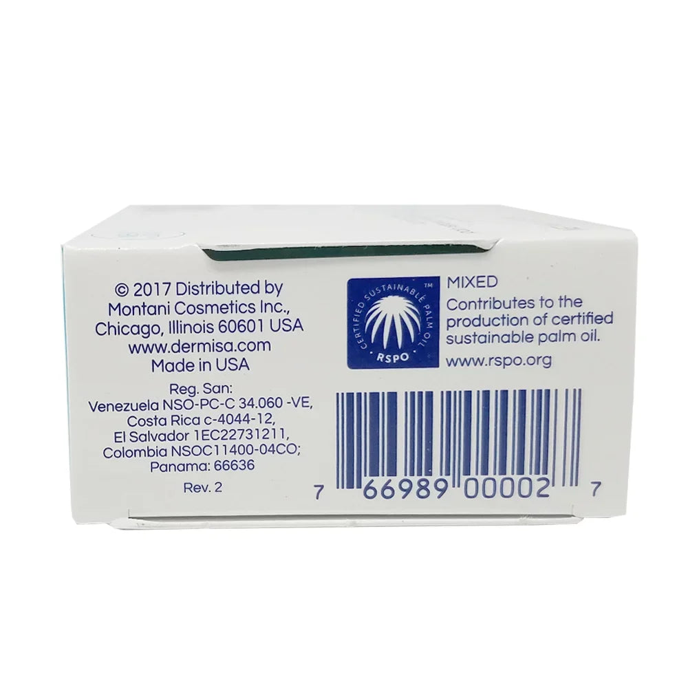 Dermisa Glycerin Bar Sizeoap. Refreshing Fragrance. For Facial Care. 3 oz / 85 G. Pack of 4