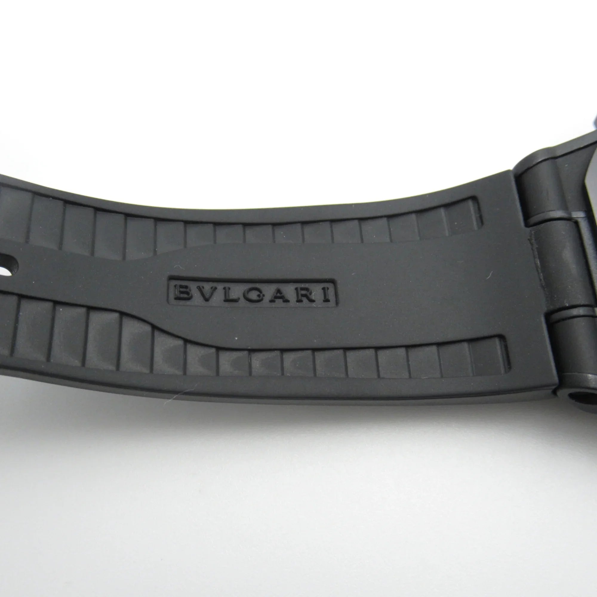Pre-Owned BVLGARI Diagono Magnesium Chrono Wrist Watch watch Wrist Watch DG42SizeMCCH Mechanical Automatic Black  Rubber belt mag DG42SizeMCCH (Good)