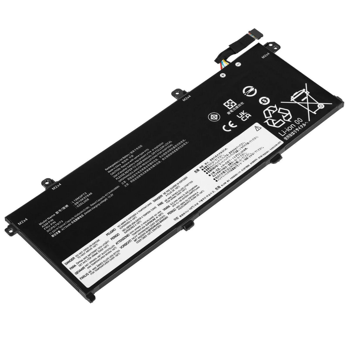 New Laptop Battery For Lenovo T490 T495 P14s T14 5B10W13907 5B10W13906 L18M3P73